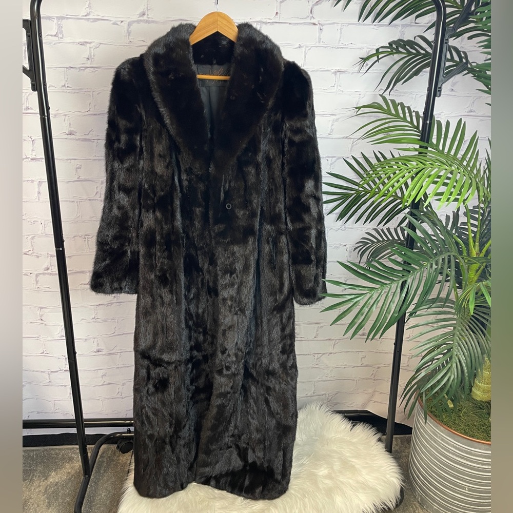 Full Mink Coat with Pockets